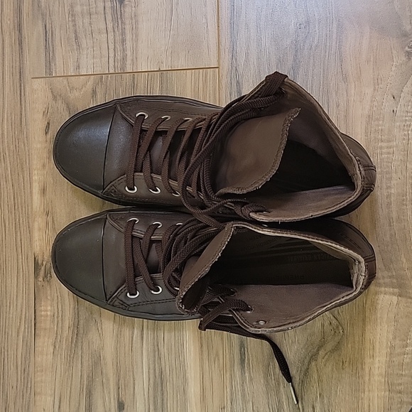 Converse brown leather, size US 10 - Picture 12 of 14